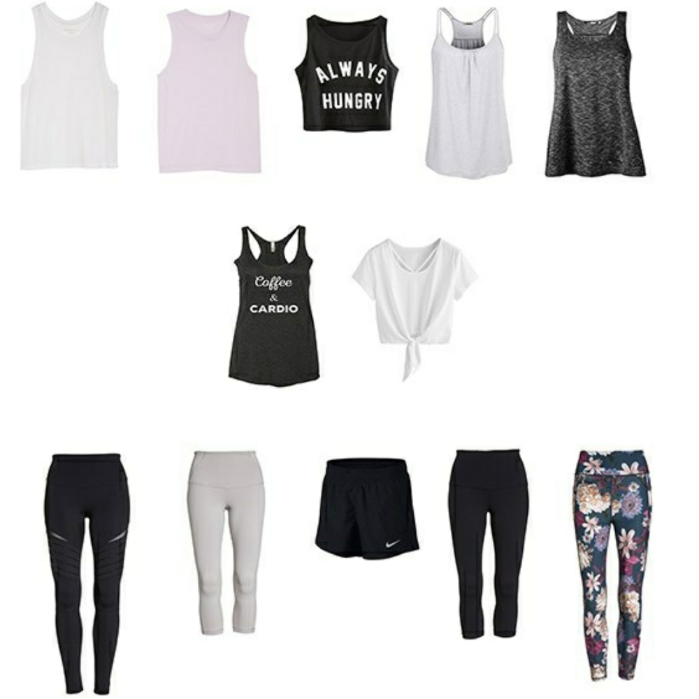 Women’s Fitness athletic Apparel and athleisure mystery box size small & medium